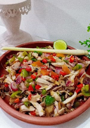 Foto resep Ayam Ungkep Sambal Matah