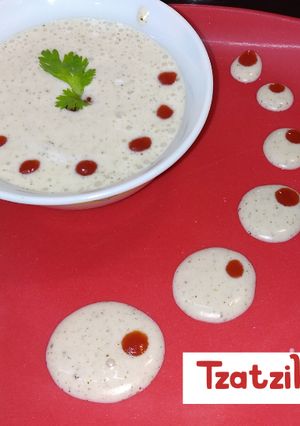 A picture of Tzatziki dip.