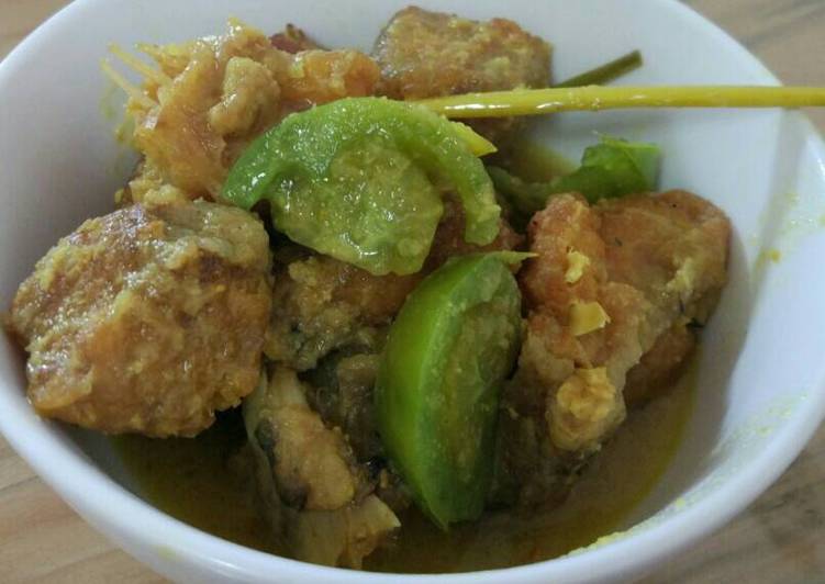 Langkah Mudah untuk meracik Gurame acar kuning, Bisa Manjain Lidah