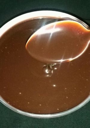 صورة لوصفة شوكولاتة للتزيين