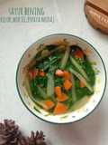 Sayur Bening (Kelor, Wortel, dan Pepaya Muda)