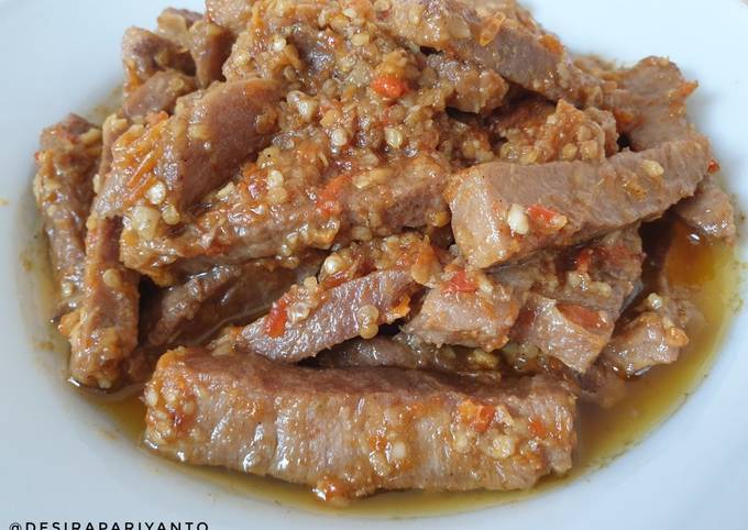 Oseng Oseng Mercon (Daging Sapi)