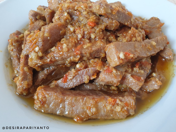 Cara Memasak Oseng Oseng Mercon (Daging Sapi) Sederhana Dan Enak