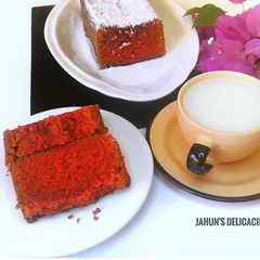 A picture of Red velvet cake.