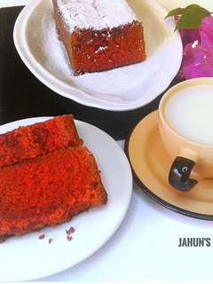 A picture of Red velvet cake.