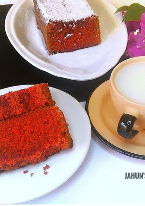A picture of Red velvet cake.