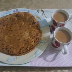 Daal wali missi roti A picture of Daal wali missi roti.