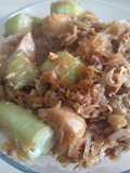 Tumis Soun toping Oyong Baso Ikan