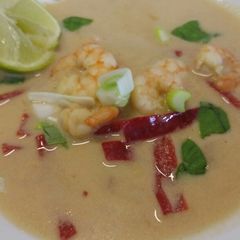 Yui inspired Thai soup A picture of Yui inspired Thai soup.