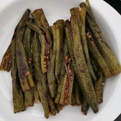 A picture of Okra - roasted.