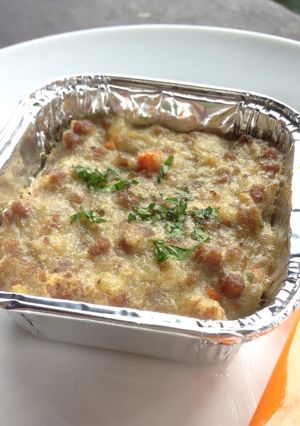 Foto resep Daging Giling Kentang Panggang