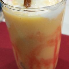 A picture of Sharabati mango shake.
