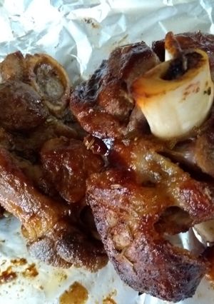 صورة لوصفة تتبيله بسيطه وسريعه لقطع اللحم