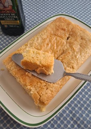Una foto de Pastel de aceite de oliva con kéfir