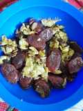 143. Tumis Telur Lapchiong