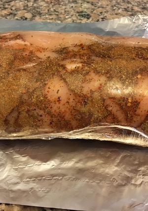 Una foto de Arrollado de pollo relleno