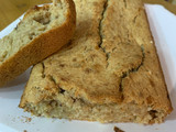 Budín de avena y banana