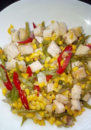 Foto resep Oseng Buncis,tahu dan jagung manis
