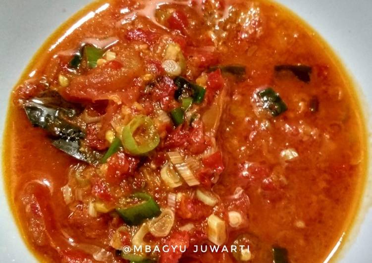 Langkah Mudah untuk Menyiapkan Sambel asam manis yang Menggugah Selera