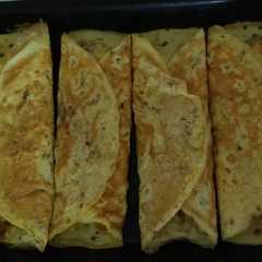 Una foto de Omelletes rellenos (versión económica)