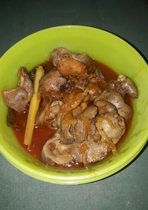 Foto resep Ati ampela asam manis pedas