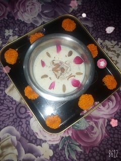 स्वादिष्ट ठंडी खीर (swadist thandi kheer recipe in Hindi) रेसिपी मुख्य फोटो