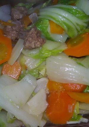 Foto resep Capcay daging