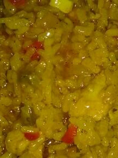 Una foto de Arroz con pollo