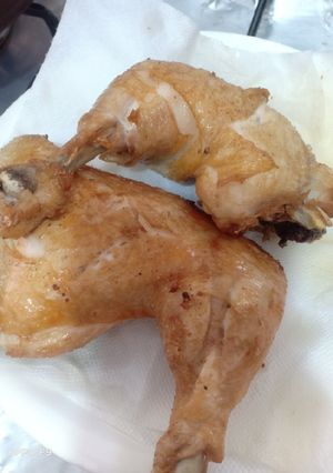 صورة لوصفة 😋 فراخ مسلوقه ومحمره 🍗🍗