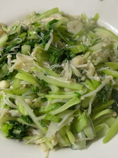 金針菇炒青江菜 的食譜成品照片