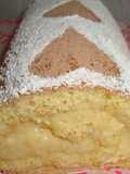 Brazo de gitano con crema