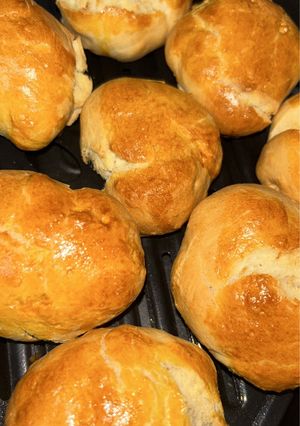 Una foto de Pancitos en air fryer