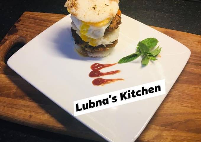 Easiest Way to Make Ultimate LocoMoco RiceBurger: