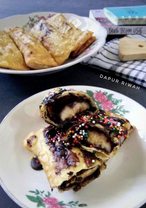 Foto resep Pisang Coklat (Piscok)