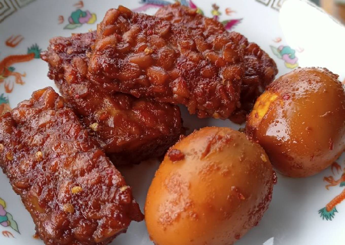 Bacem Tempe Telur