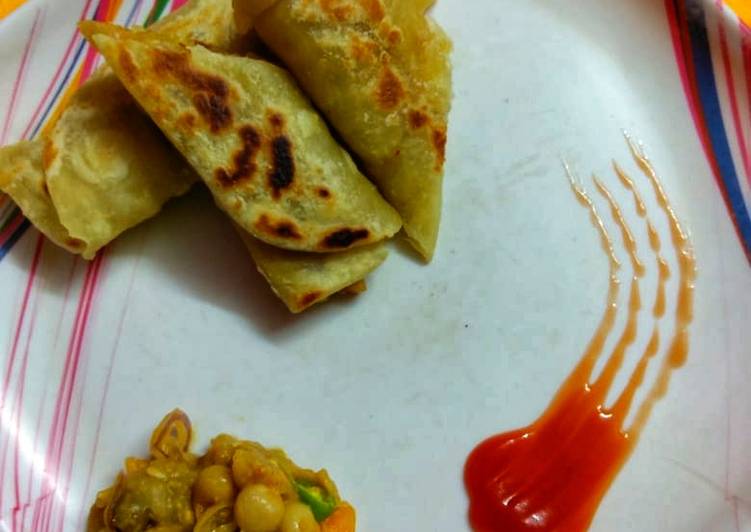 Recipe of Quick Kathi Roll