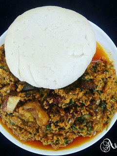 A picture of Pounded yam.