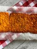 Crujiente de queso para aperitivos, canapés y volovanes