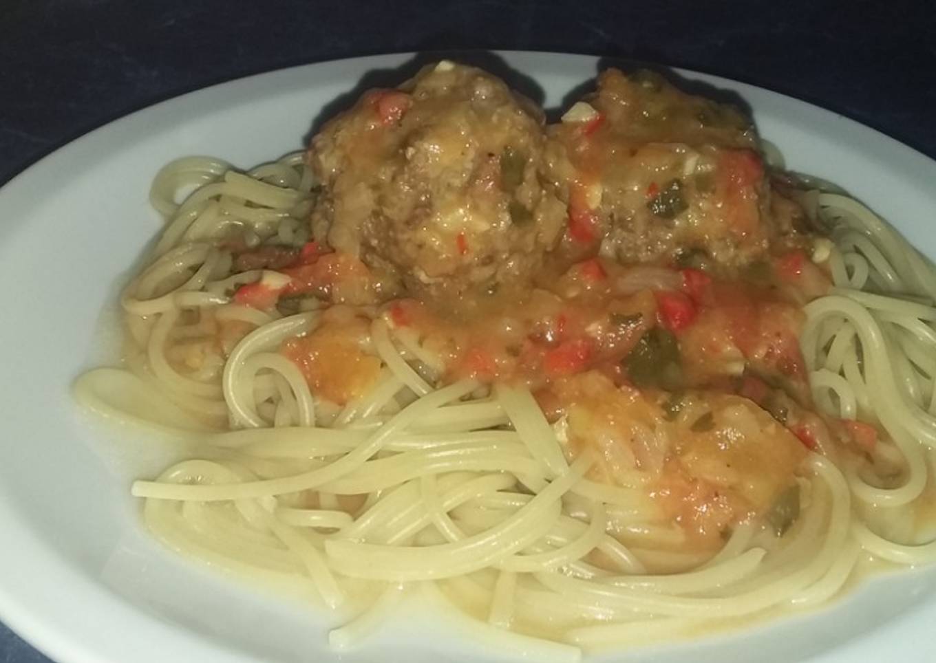 Albóndigas con salsa