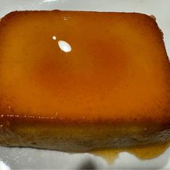 A picture of Banana Flan.