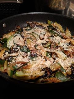 A picture of Pan-fried Zucchini Gratin.