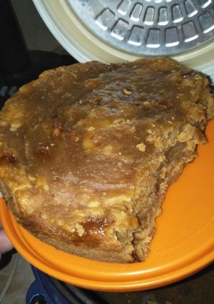 Foto resep Brownies Instan Rasa Pisang (Nutri Cake) dengan rice cooker