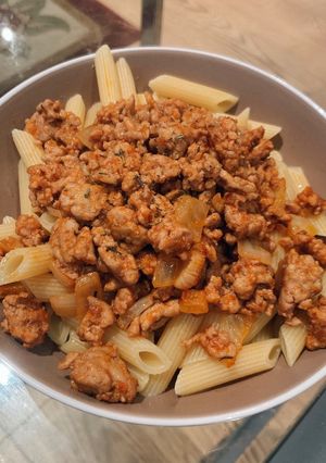 義大利肉醬麵 的食譜成品照片