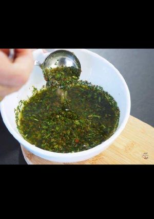 Una foto de Chimichurri de cerveza
