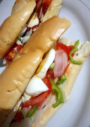 Una foto de Sándwich estilo Subway