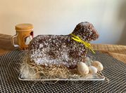 Une photo de recette avec farine de noisettes et farine de riz