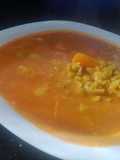 حساء البازلاء الجافة soupe de pois cassées