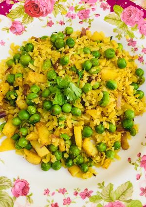 A picture of Mater poha/chura mater.