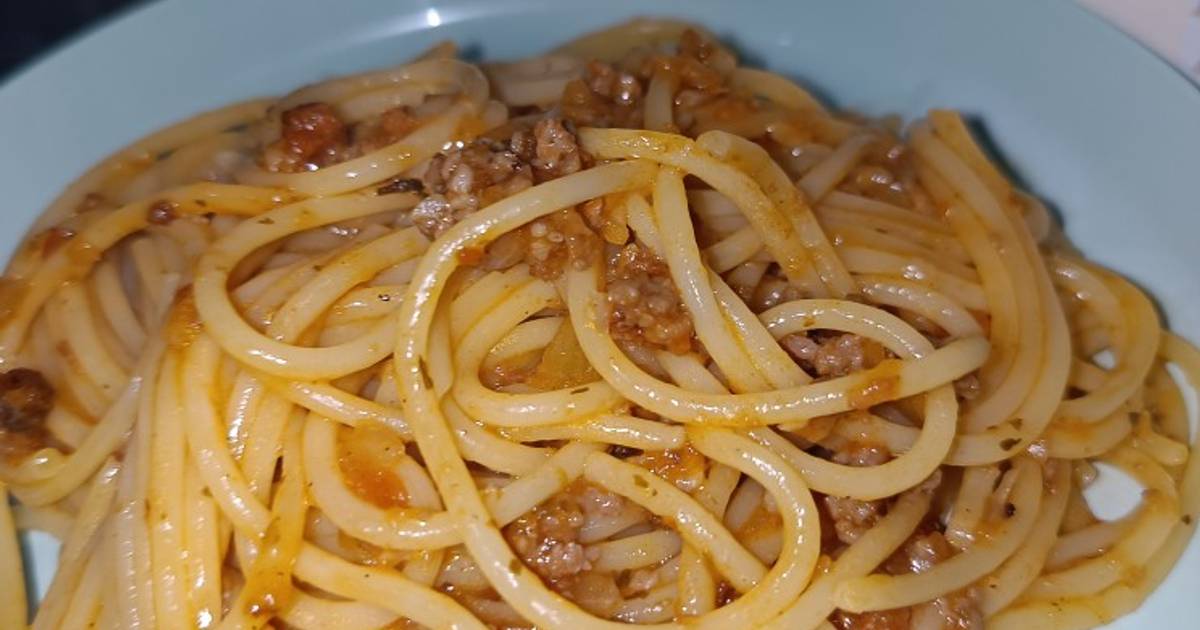Resep Spaghetti bolognese pasta oleh Noni Jenni' Cookpad