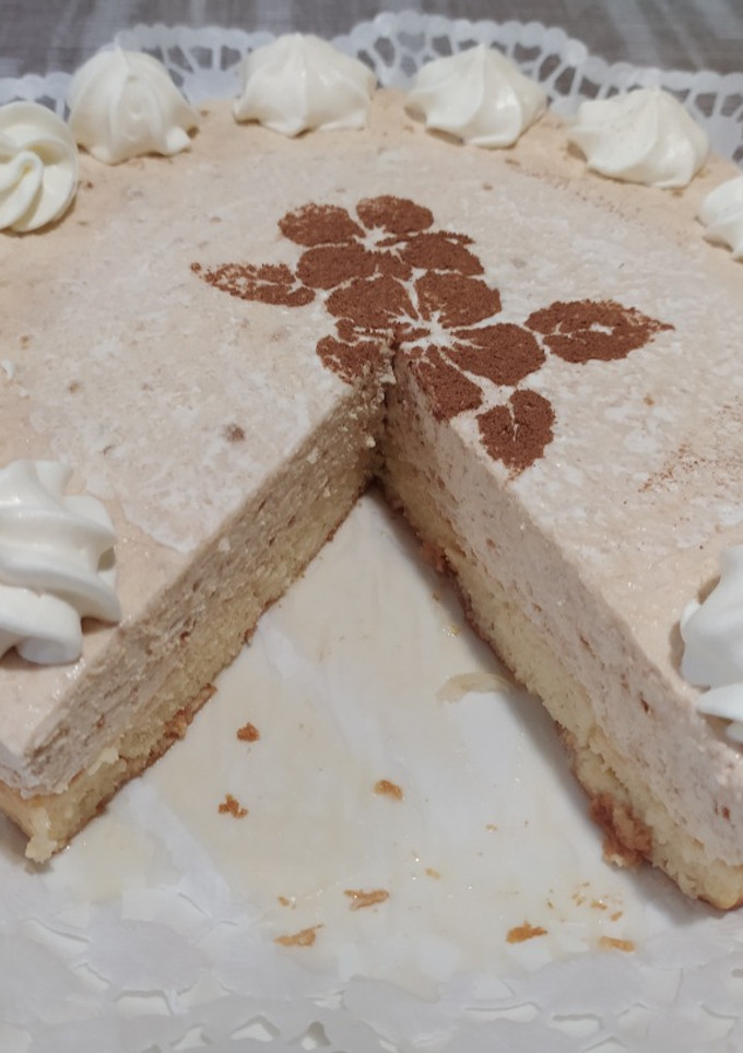 Una foto de Tarta de galletas Lotus con queso 0% mg y menos azúcar